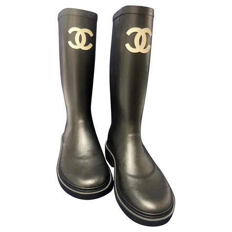 gummistiefel chanel|Chanel shoes canada.